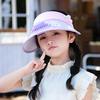 1120 Children's Hats Boys and Girls Cartoon Cute Sunscreen Visor Summer Outdoor Outing with Fan Empty Top Hat