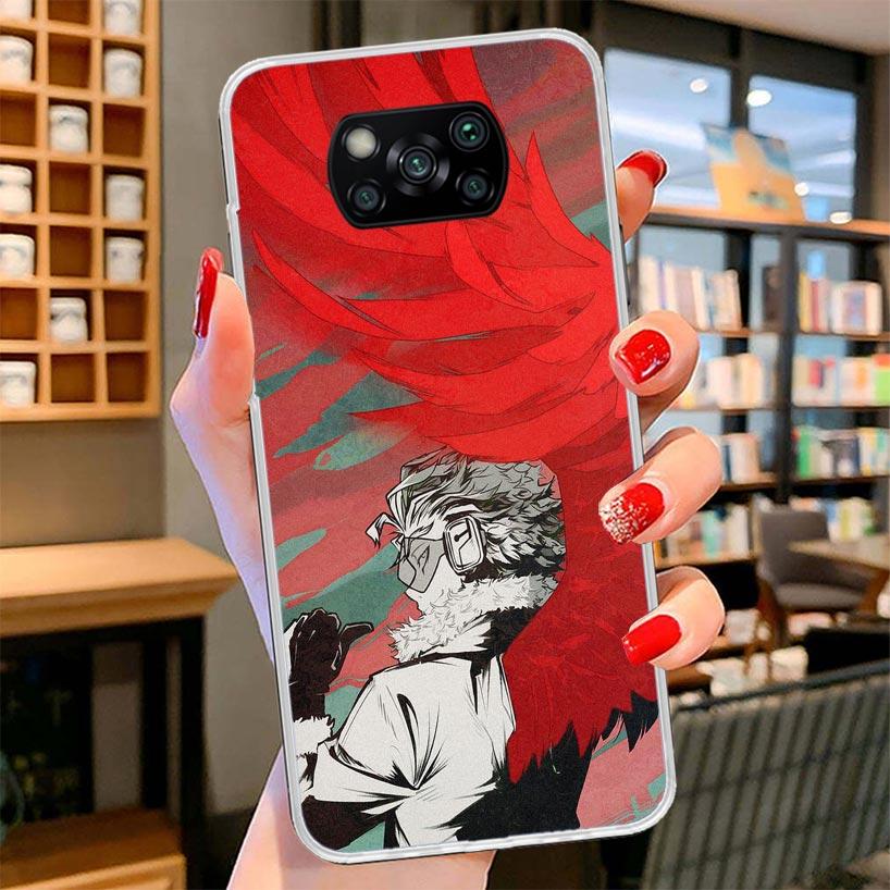 My Hero Hawks Cover Phone Case For Xiaomi Poco F7 Ultra X7 X6 X5 Pro M7 Redmi 15C 15 13C 13 12C 12 10C 10 9A 9C 9T 9 Shell Poco