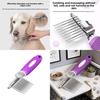 Pet Grooming Stainless Steel Dog Comb For Detangling And Cleaning For Pets And Cats