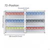 Wall Mounted Key Cabinet Combination Lock Box for Real Estate Agents, Property Managers, Office,