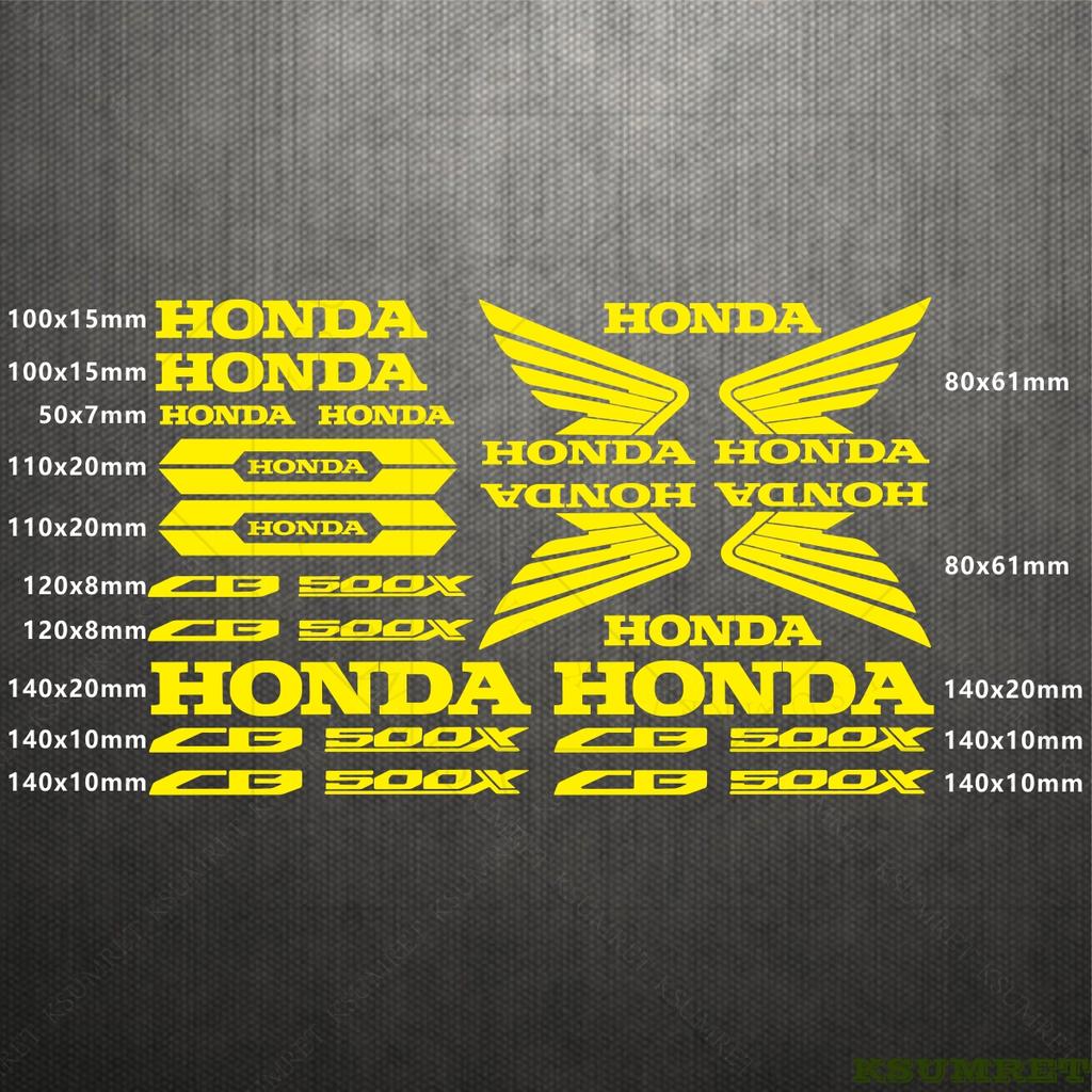 For Honda CB500X Sticker Motorcycle Stickers CB500X Logo Decal Waterproof