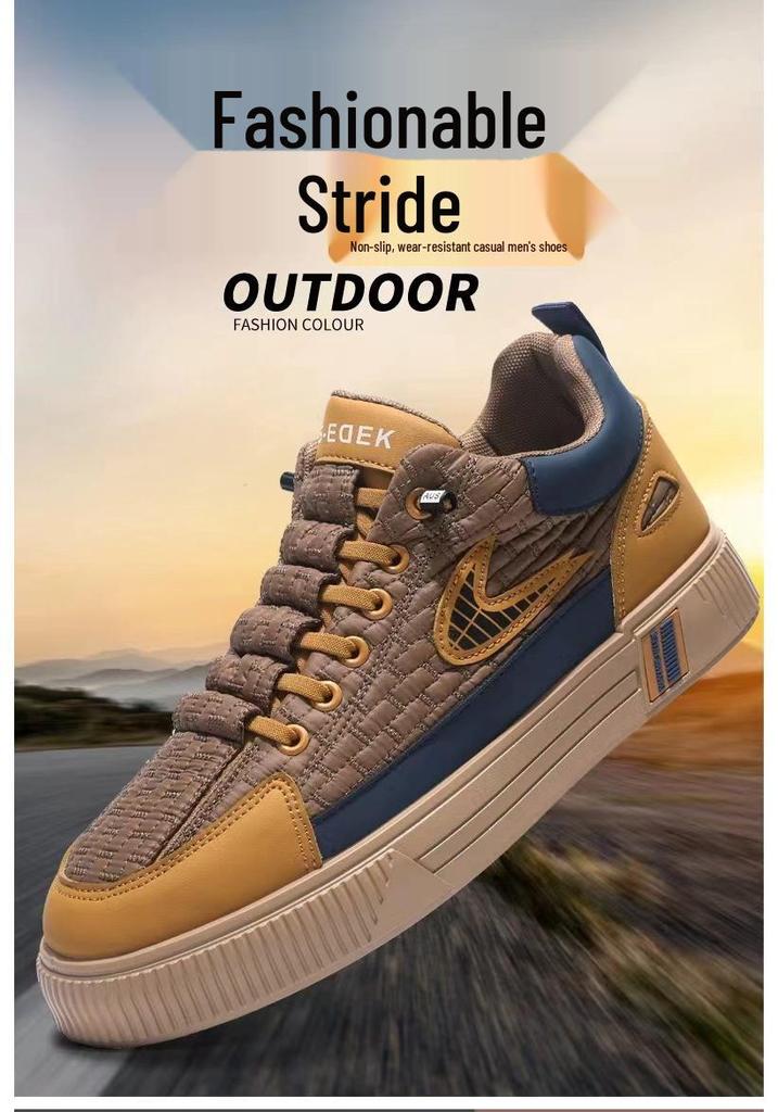 Men's Casual Low-Top Slip-On Shoes - Autumn/Winter Korean Style Hot Seller