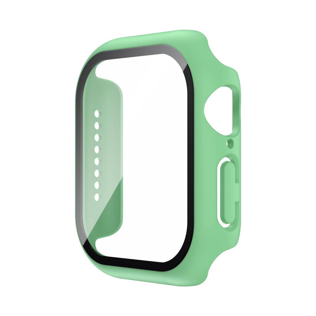 Tempered Glass+Case For Apple Watch 11 10 Cover 46mm 42mm 38mm 40mm 41mm 44mm 45mm Screen Protector for iWatch 9 8 7 6 5 4 SE