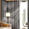 Cortinas de Cor Sólida com Isolamento Térmico e Redução de Ruído, Tecido de Alta Densidade, Cortina Blackout, Decoração para Casa