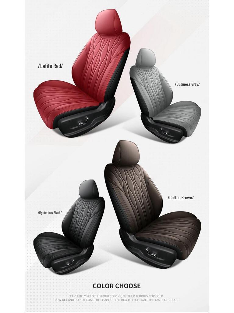 2024 Hongqi H5 Universal Ice Silk Car Seat Cover, 1.5T/2.0T, Full Coverage, All-Season Comfort.
