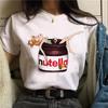 Trendy Retro Cartoon Peanut Butter Short Sleeve Women's T-shirt