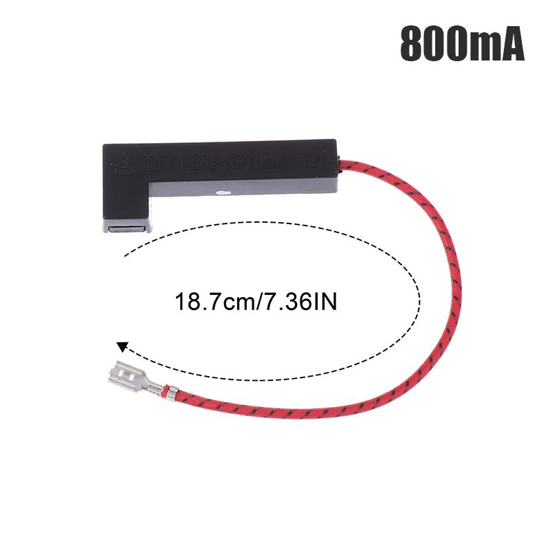 Mikrovlnné příslušenství 5Kv 0,8A 700Ma 800Ma 900Ma Výměna vysokotlaké pojistky Integrovaná vysokonapěťová pojistka pro mikrovlnnou troubu