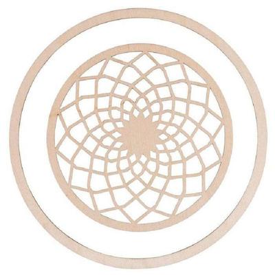 Wooden Discs - Rayher - Dream Filigree - 7 To 18 Cm - 3 Mm Thick - Decorative Objects