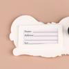Newest Travel Accessories Luggage Tag Creative Sloth Plane Boarding Pass Suitcase Silicon Portable Travel Label