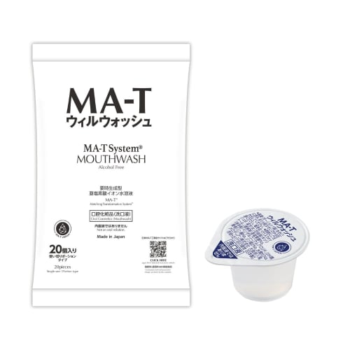 

MA-T Willwash, 20 count x 6 bags, Japan MA-T Industry Association Certified Mouthwash Potion, Melodian (6)