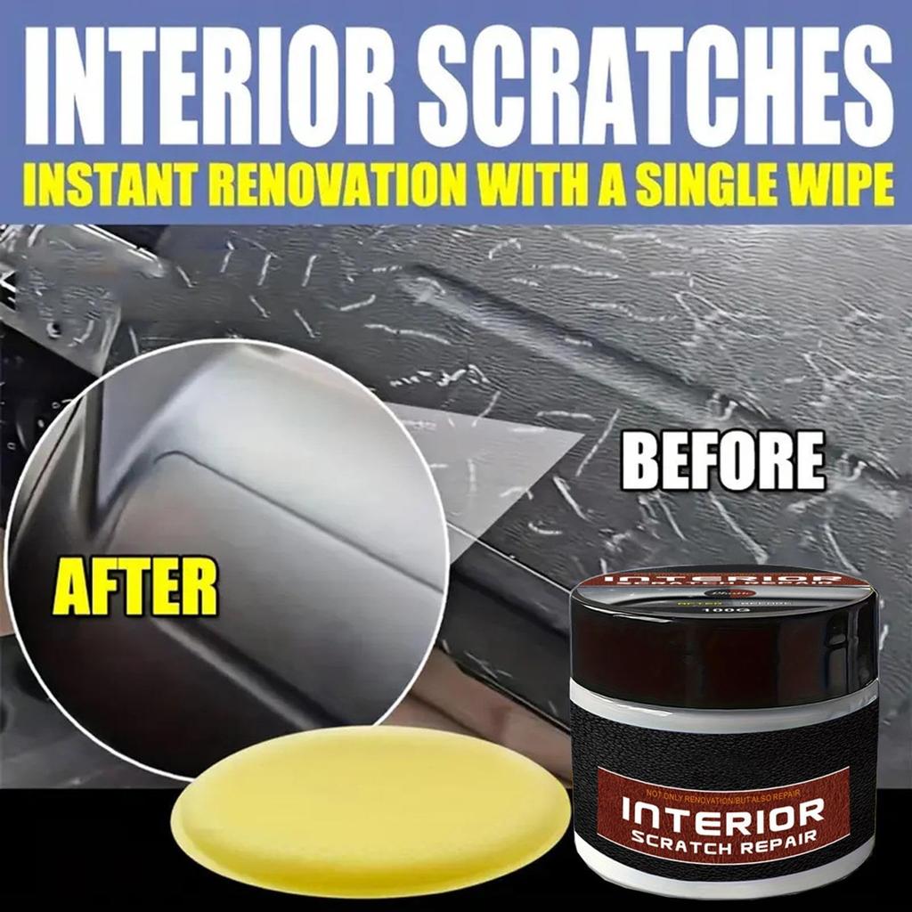 Mwqpgyh 100g Dashboard Scratch Repair Kit Car Dashboard Restorer Auto Interior Restorer Car Interior