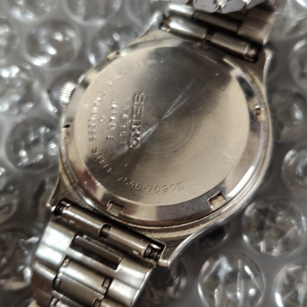SEIKO Type II Quartz Watch [Working Condition] 7546-7090 Men's (Management Code K26L)