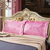 European-style Jacquard Pillowcases A Pair of Adult Pillowcases Single Student Dormitory 74*48cm Silk Satin Pillowcases 2 Pieces