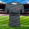 25-26 Doncaster Rovers FC Maglia da Calcio Casa e Trasferta T-shirt Stampata 3D Comoda