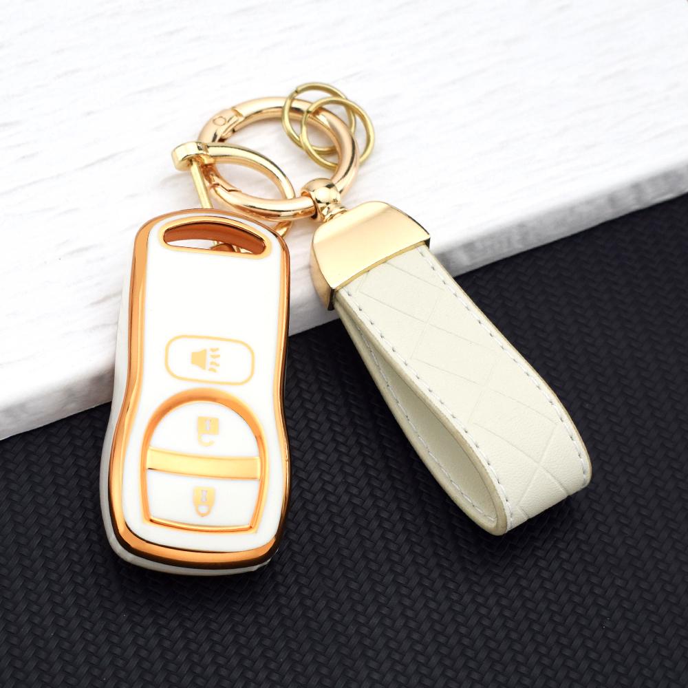 3/4 Buttons Car Key Fob Case for Nissan Sentra Armada 350Z Altima Maxima For Infiniti FX35 EX35 FX45 QX56 G35 M45 I35 Keychain