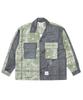 Stigma 23 Paisley Washed Twill Jacket Khaki/Black