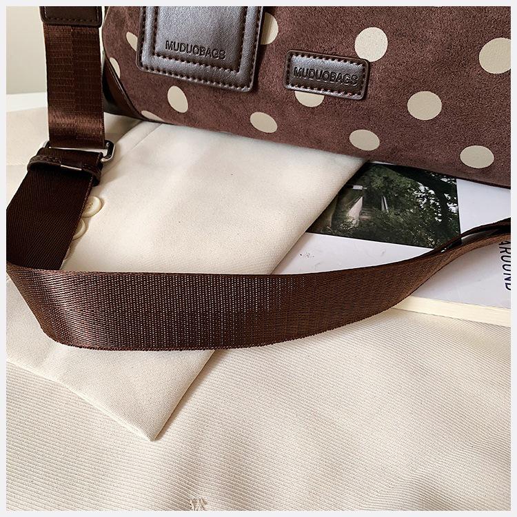 Women's Polka Dot Crossbody Bucket Bag - Summer Casual Fashion 2026