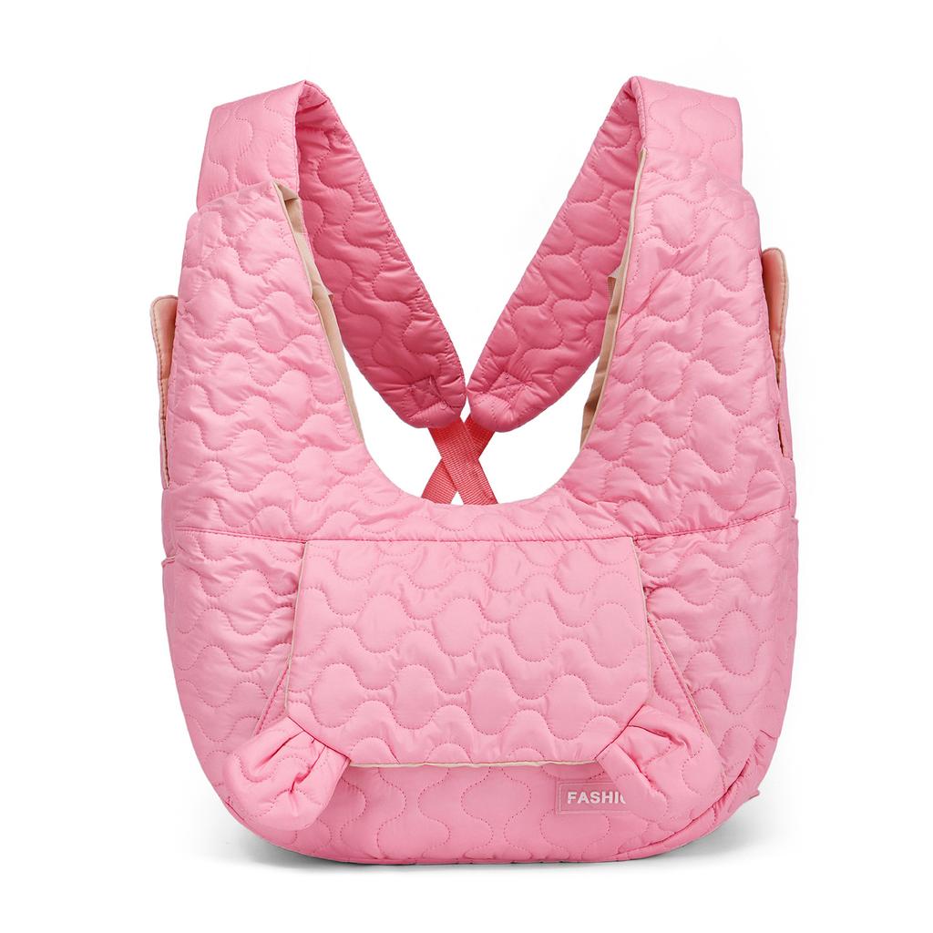 Winter Warm Pet Carrier Bag for Small Dogs and Cats up to 7 kg Chest Front Backpack Travel Hiking