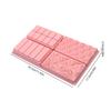 Silicone Dubai Chocolate Bar Mold DIY Chocolate Cookie Mold Non-Stick Rectangle Chocolate Bar Mold Household Baking Tools