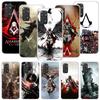 A-Assassins Game Creed Phone Case For Xiaomi Redmi Note 13 14 15 Pro Plus 12S 12 14S 11S 11E 10 10S 11 11T 5G 4G Cover Coque Red