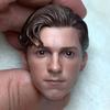 1/6 Head Sculpt Boy Head Carving Head Sculpture Fits 12 Inch Male Action Figure (W)