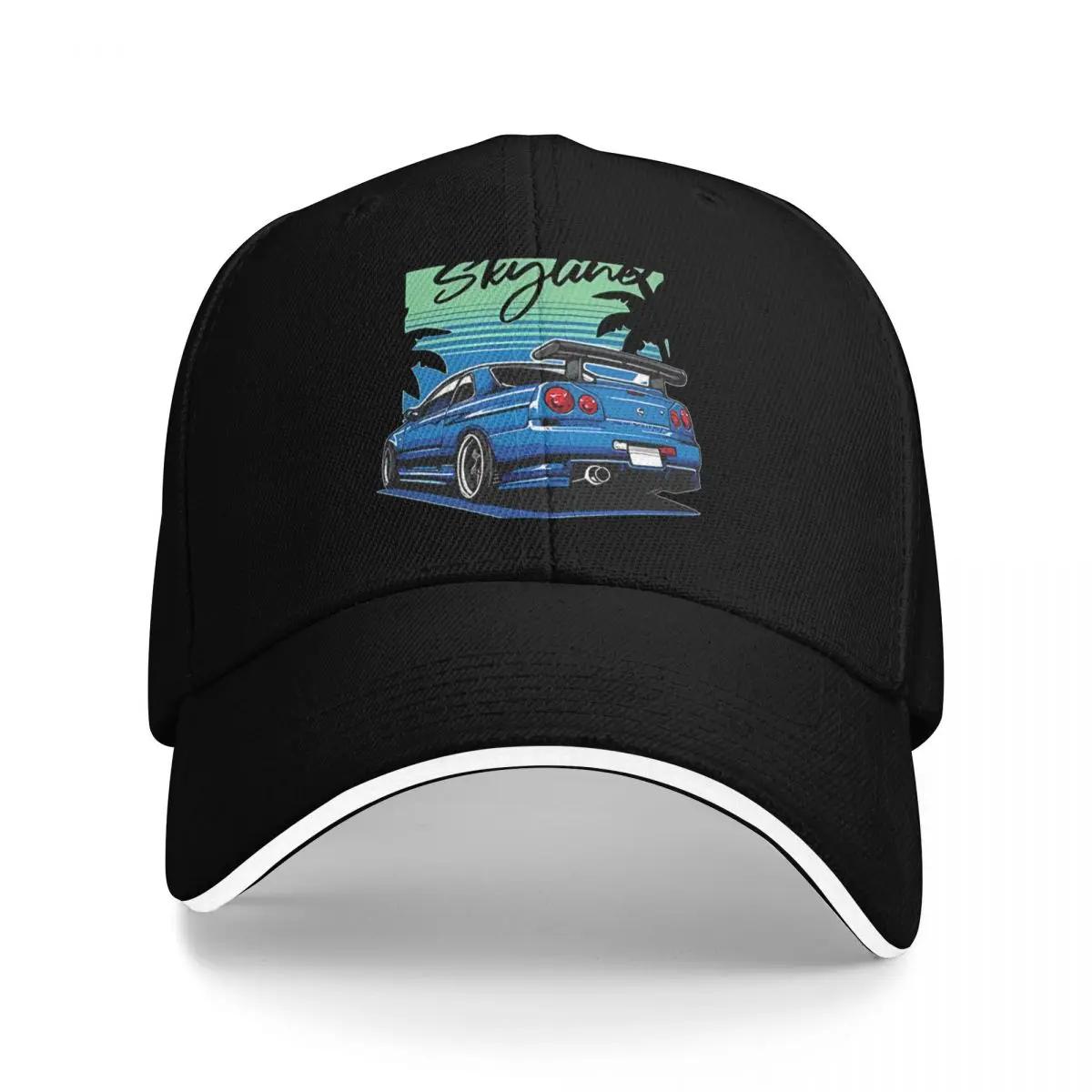 

Initial D Skyline R34 Trucker Hat Unisex s Hats Women s Cap Baseball Cap For Unisex One Size