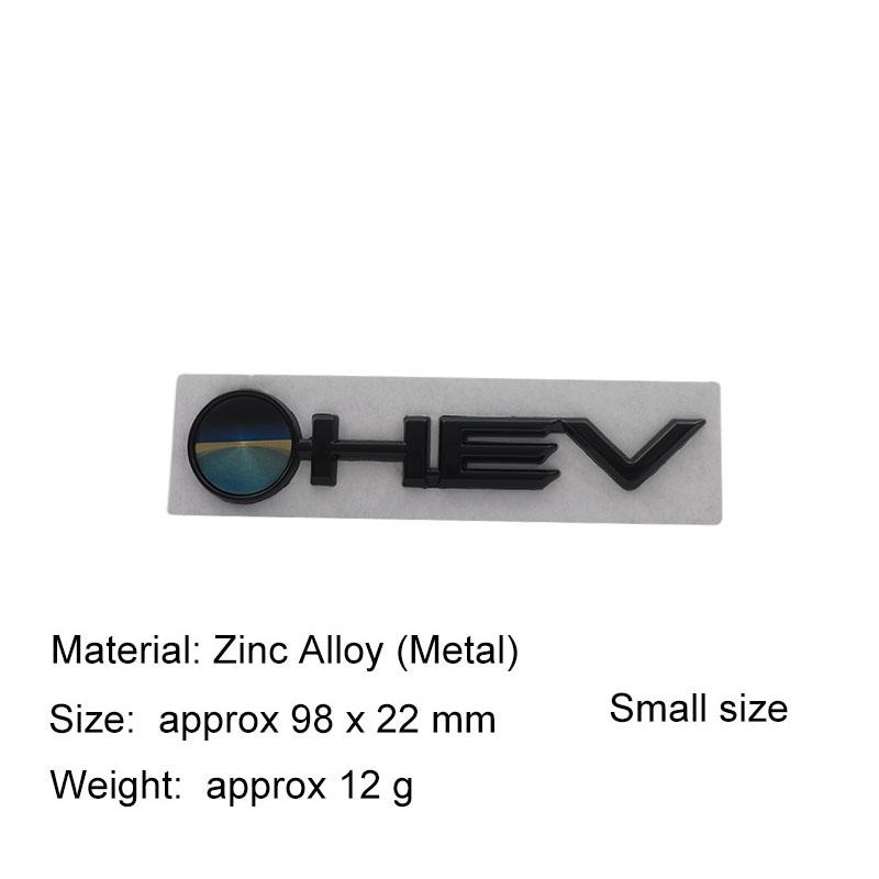 3D Car Styling HEV For car Hood Fender trunk Rear Bonnet Nameplate Decal Emblem Badge Sticker