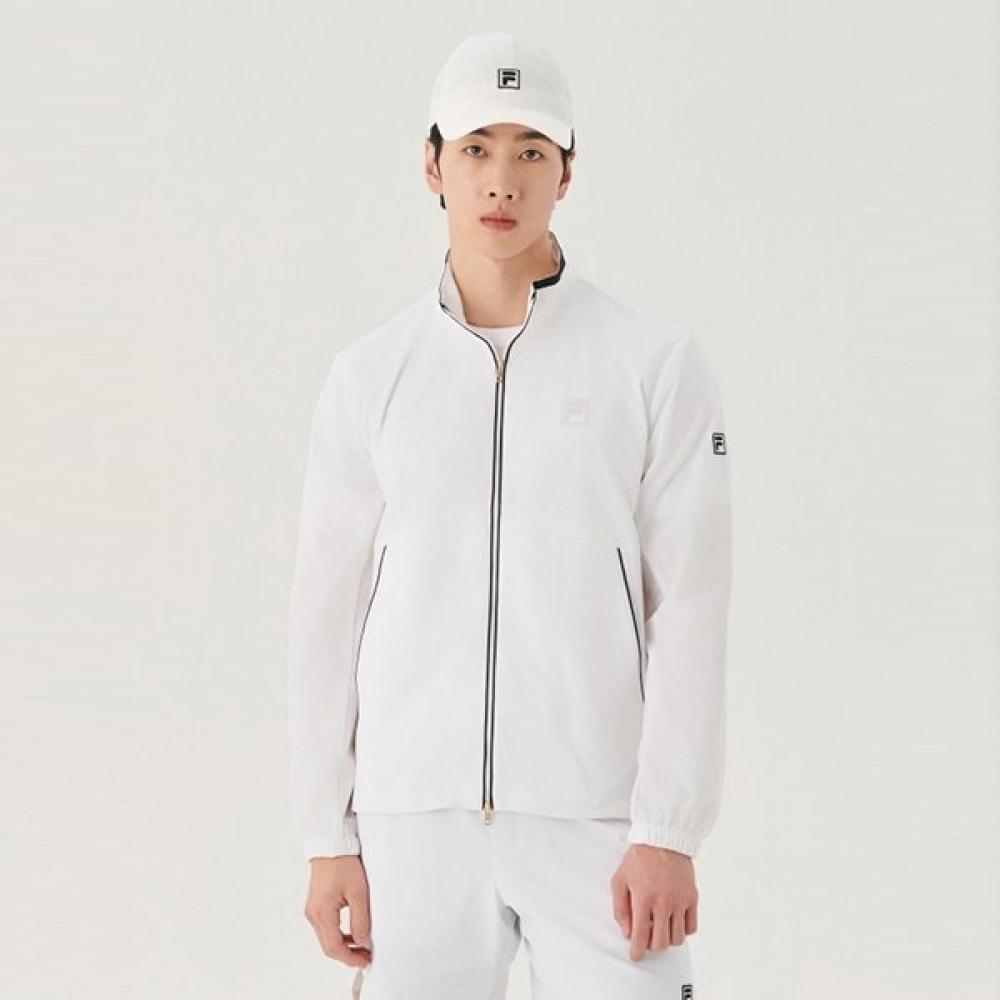 Fila Lightweight Stretch Line Point Windbreaker WHITE/105