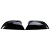 M63K-Rearview Mirror Cover Side Mirror Caps Pasted Horn Style Mirror Cover For Infiniti Q50 Q60 Q70 QX30 2014-