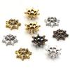 100pcs/lot Vintage Flower Bead End Caps Bead Caps Spacer Beads For Jewelry Making DIY Necklace Bracelet Earrings Accessories