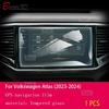 For Volkswagen Atlas 2017-Car Interior Film Dashboard piano board Shift center console Anti-scratch transparent TPU Car Film