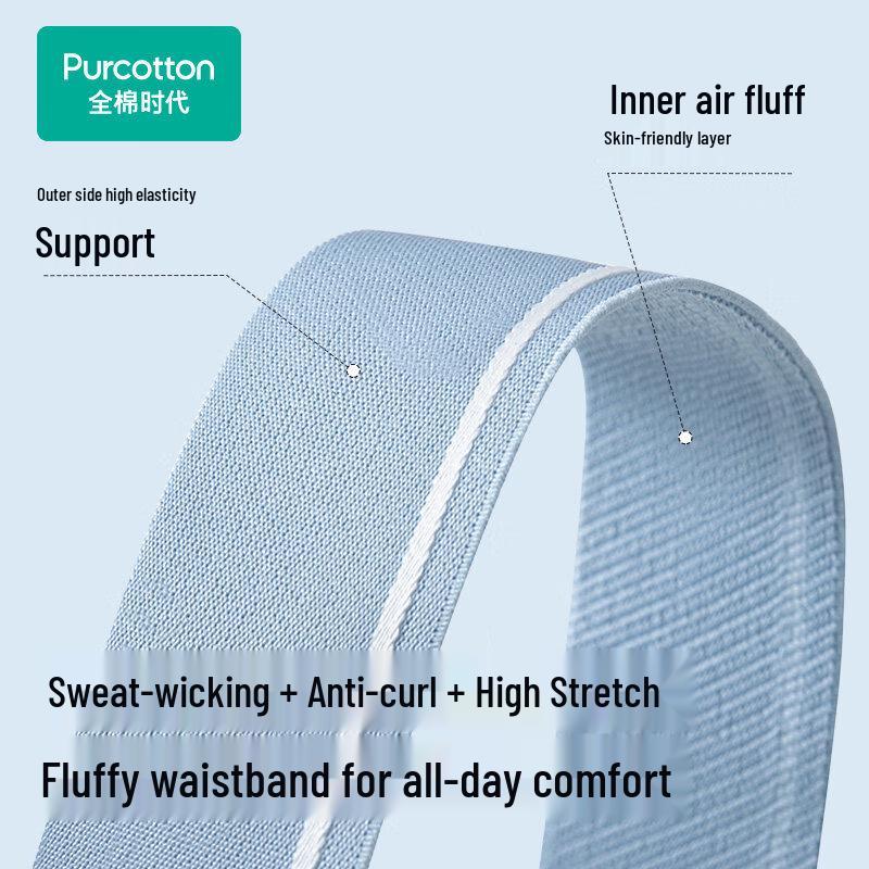 PurCotton Men's PUN2540 Wing Pouch Boxer Briefs