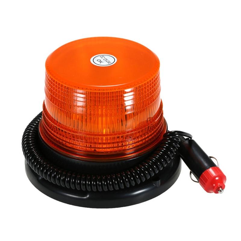 Warning Flashing Beacon Emergency Indication LED Lamp Car Rotating Traffice Safety Light Magnet Ceiling Box Flash Strobe