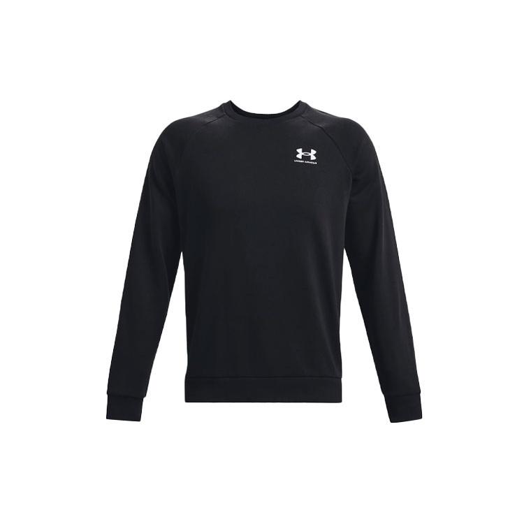 Under Armour Rival Fleece Crew Black Men s 1359029-001 L