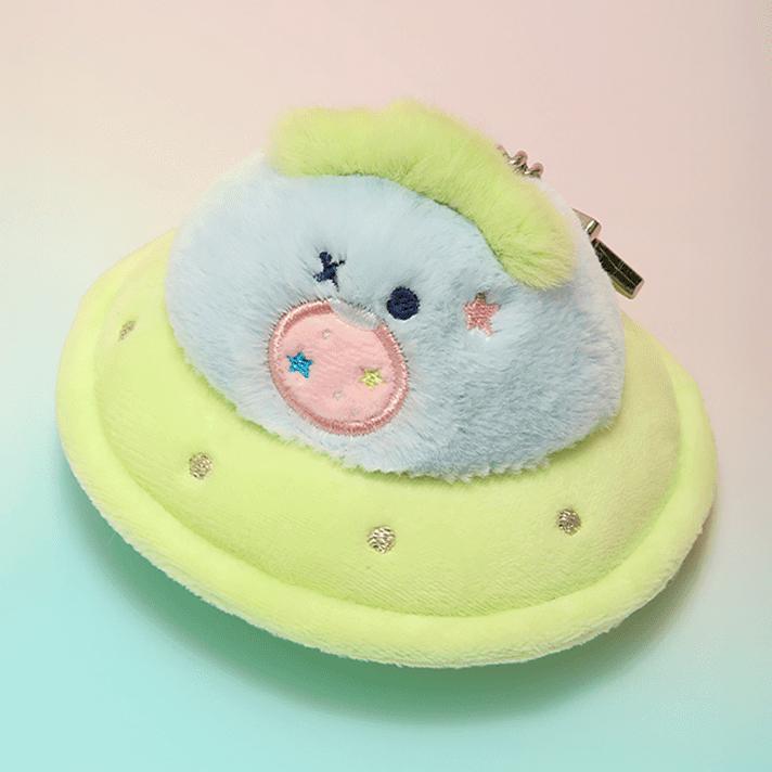 TREASURE TRUZ Planet Mini Plush Key Ring