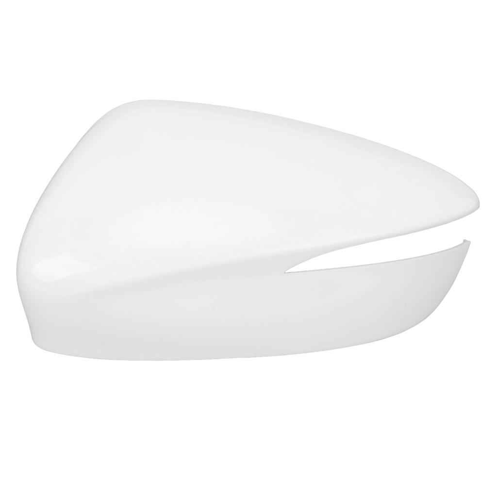 Side Mirror Cover Exterior Rearview Mirror Cover Cap Replacement for Mazda CX‑3 2015‑2019 Unpainted White