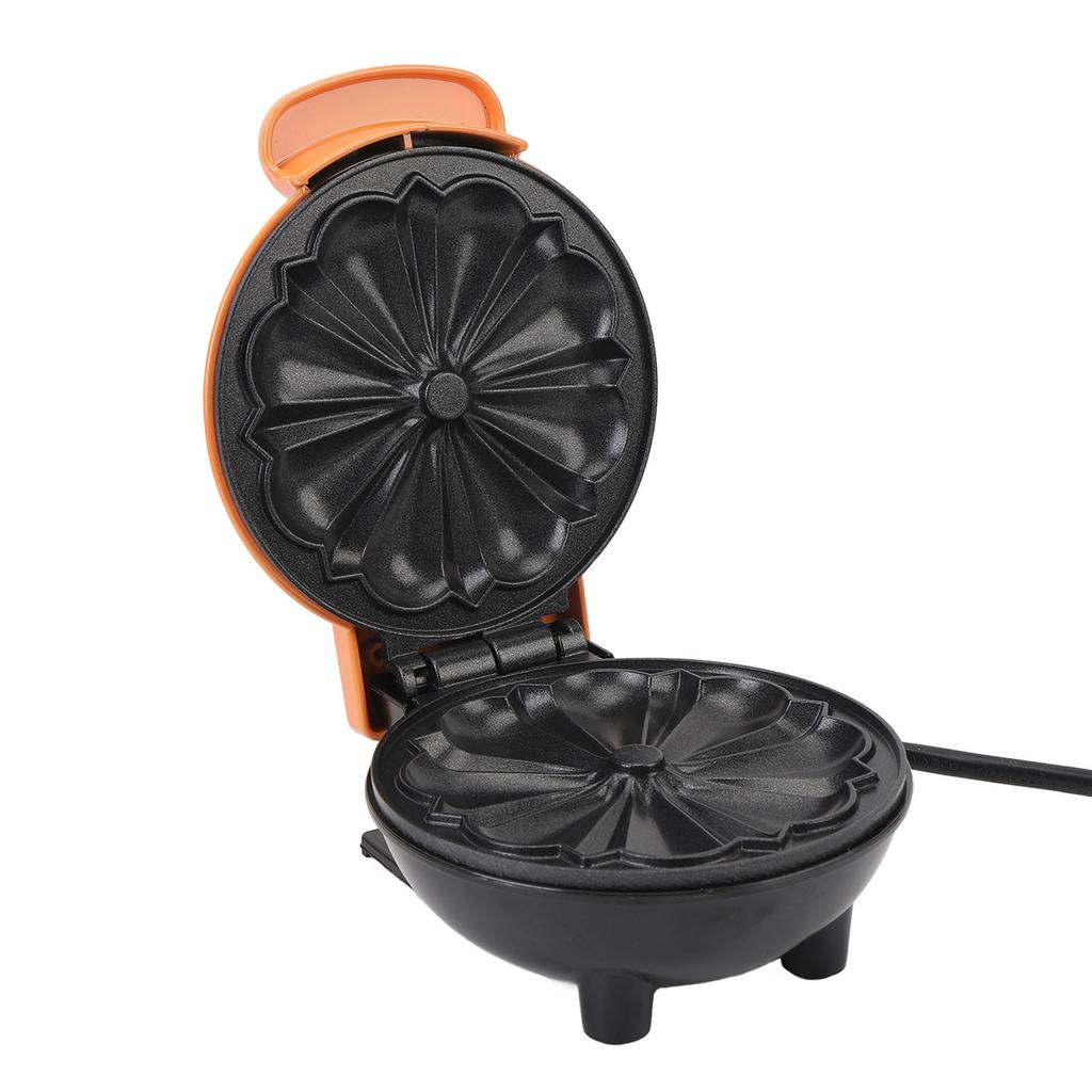 Mini Cake Maker 350W Non Stick Double Sided Heating Electric Lava Cake Maker Machine for Home