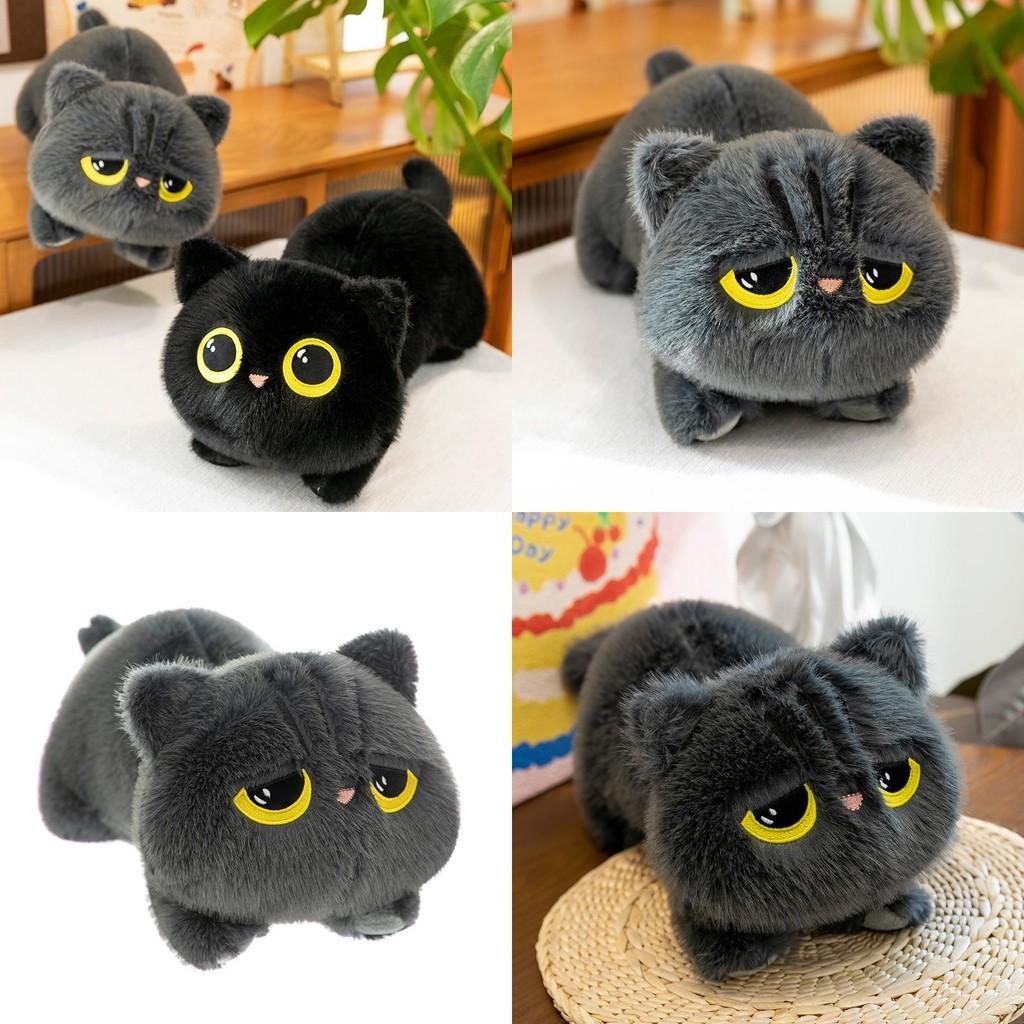 Plush Cat Toy With Pp Cotton Filling For Kids Bedroom Decor