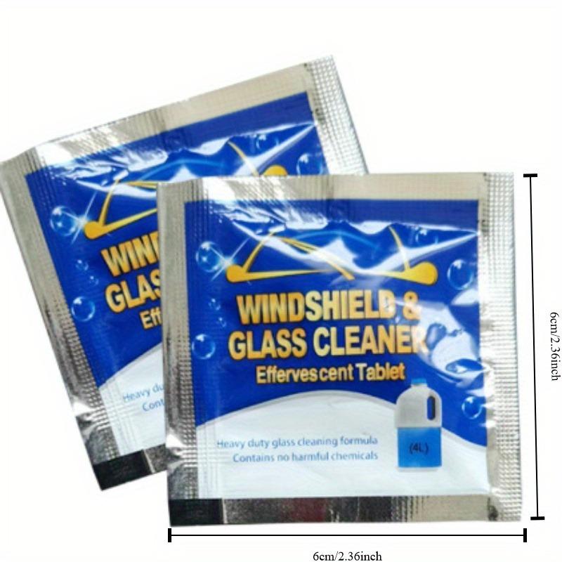 10/20pcs Car Windshield Cleaner Tablets, Effervescent Glass Washer Concentrate, All-Season Washer Fluid,Keep the Glass Clean