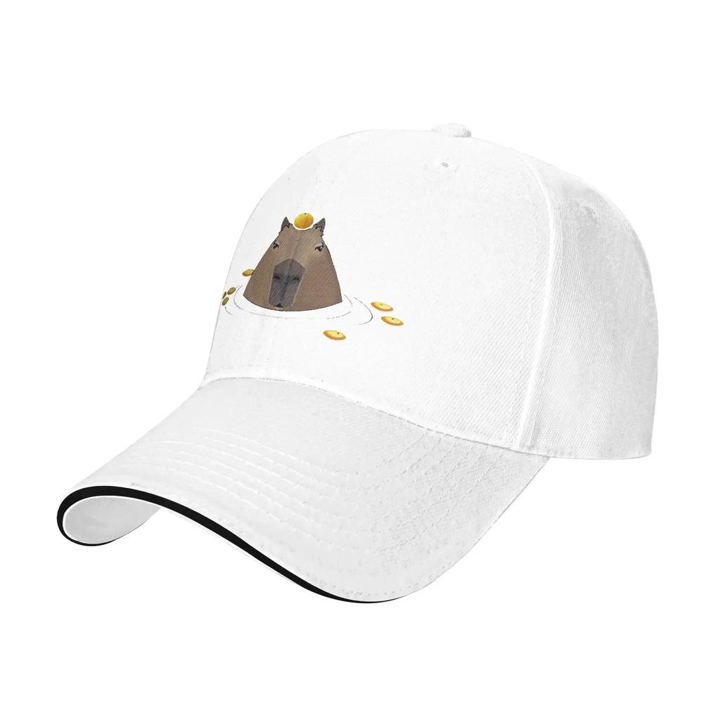Capybara Cap Mode Lässig Baseballkappen Verstellbarer Hut Hip Hop Sommer Unisex Baseballmützen Anpassbar Mehrfarbig