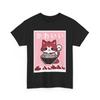 Anime Cat T-Shirt Mens Womens Tees Top, Kawaii Cat Japanese Art Woodblock Kitten Funny Shirt