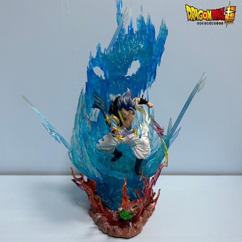 

28cm Dragon Ball Figure Gogeta Vs Broly Figurine Super Saiyan Gogeta Ssj Blue Figures Model Pvc Collection Toys Christmas Gifts