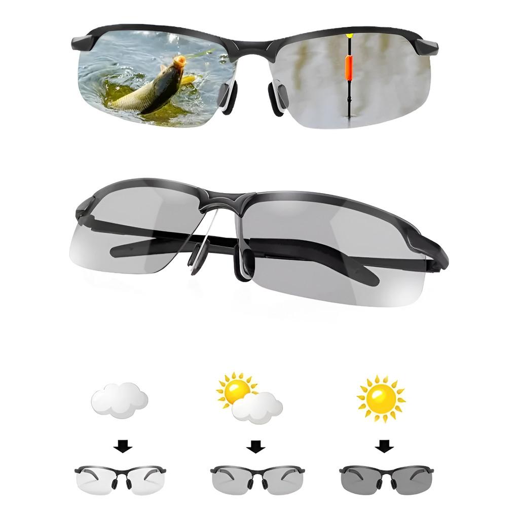 Men's Color Polarized Sunglasses Male Fashion Golden Glasses Outdoor Sports Sunglasses