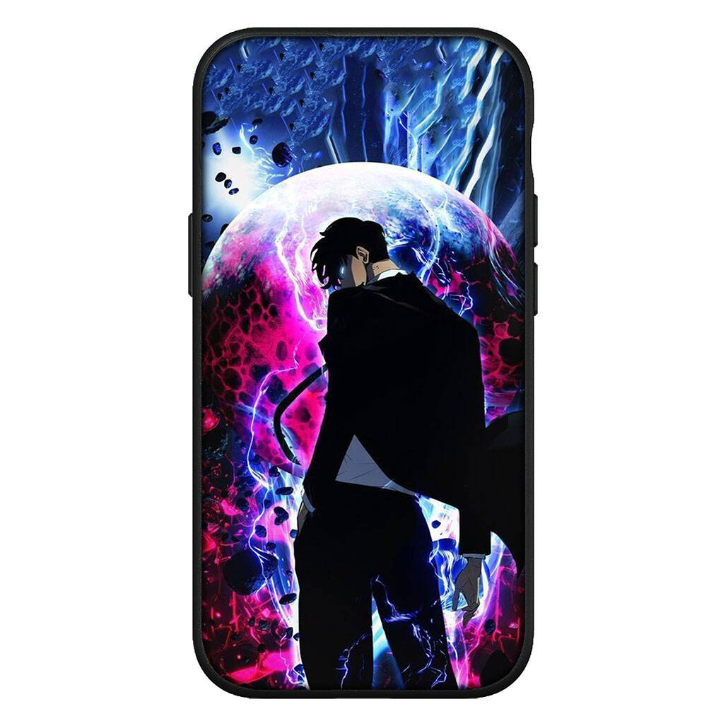 for Motorola Moto Edge 70 60 50 G54 G86 Samsung Galaxy S25 iPhone 17 16 15 Xiaomi Redmi Note 14 13 Pro Max Phone Case Anime Solo Leveling Arise Cover