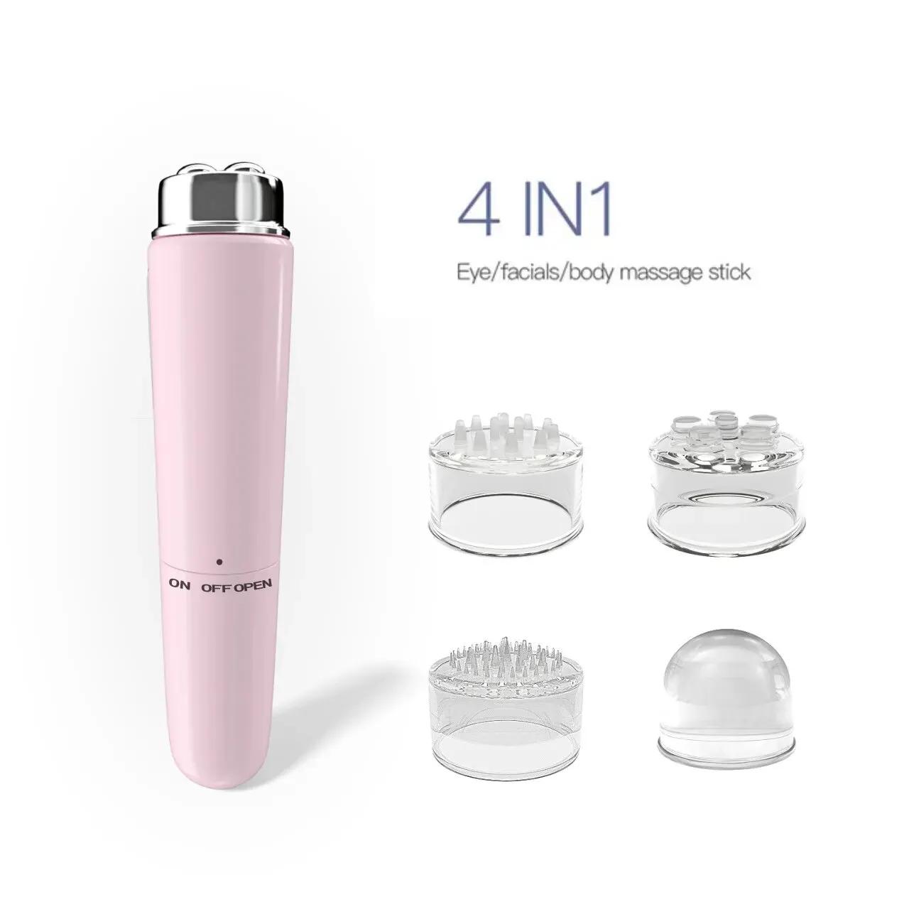 

4 In 1 Electric Facial Massager Micro Vibration Eye Beauty Instrument For Relax Eye Dark Circles Eye Bags Puffiness Eye Massage