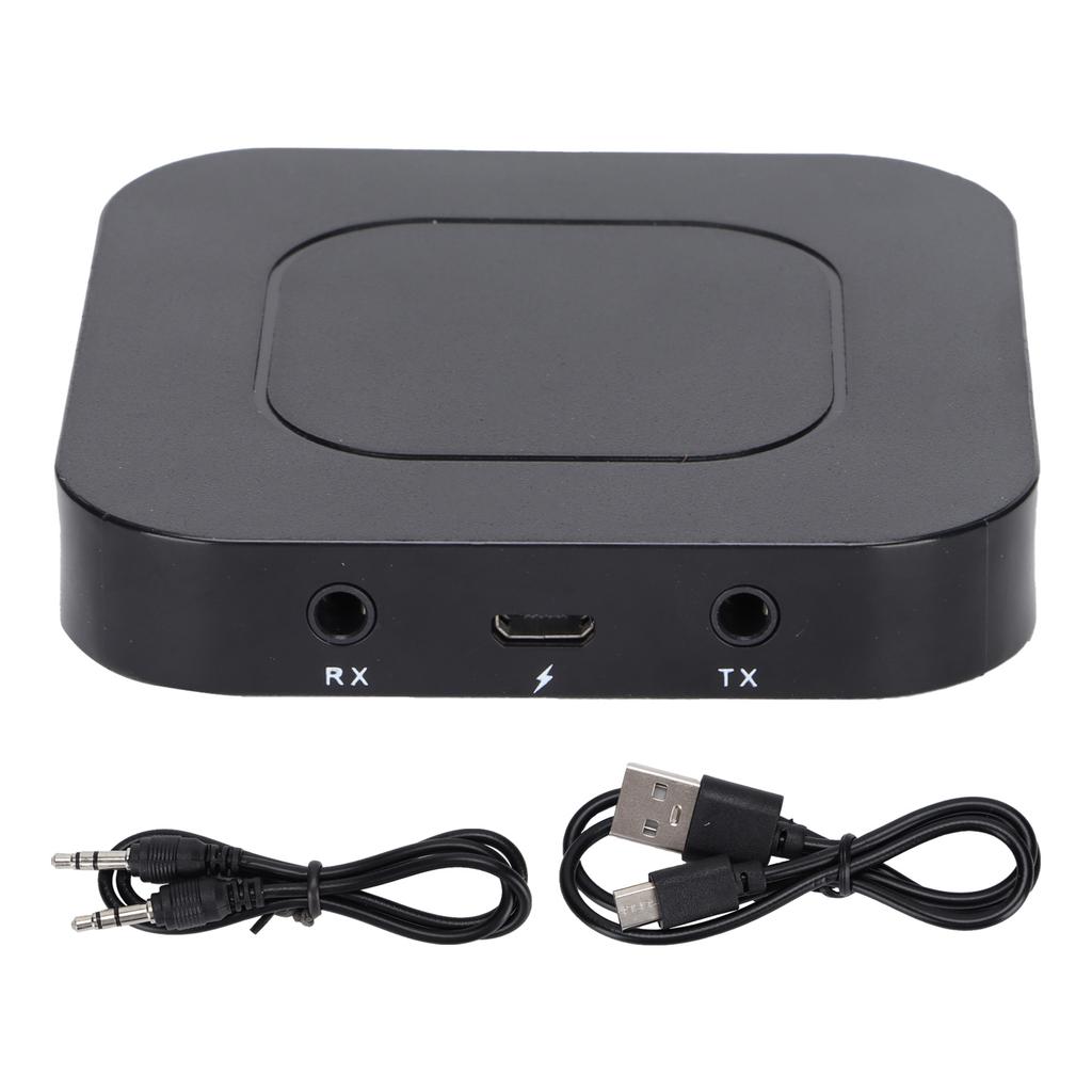 BT‑13 Wireless Bluetooth Transmitter Receiver With Audio Cable and USB Power Cable for TV Home Audio System