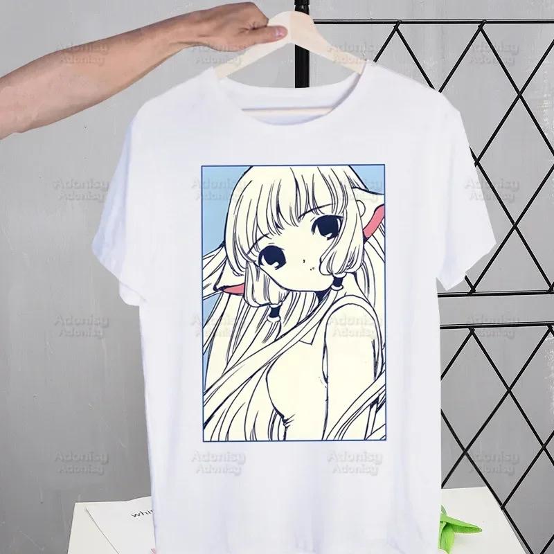 Chobits Chi Men's Tshirt Cute Printing Shirt Mens Fashion T-Shirt For Men Casual Tops Short Sleeve