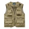 European and American Spring and Autumn Mesh Quick-drying Vest Men's Leisure Outdoor Multi-bag Fishing Photography Vest