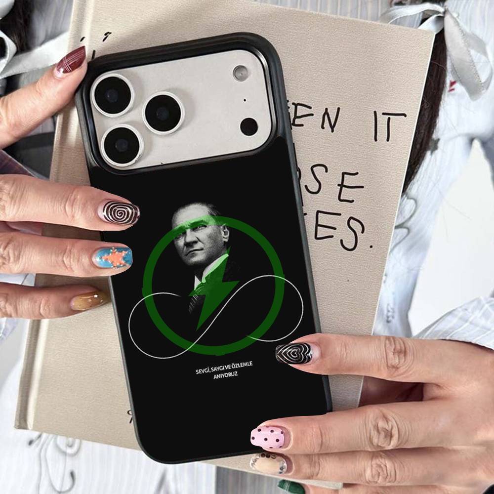 

Mustafa Kemal Ataturk Signature Magnetic For Magsafe Wireless Charge Phone Case For iPhone 17 Air 16 15 Plus 14 13 12 11 Pro Max iPhone 14