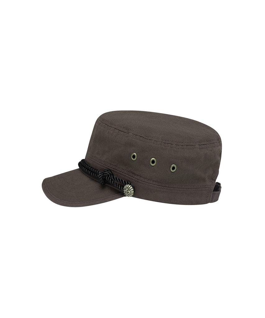 Lessito Tailored Rope Cadet Cap_[Brown]